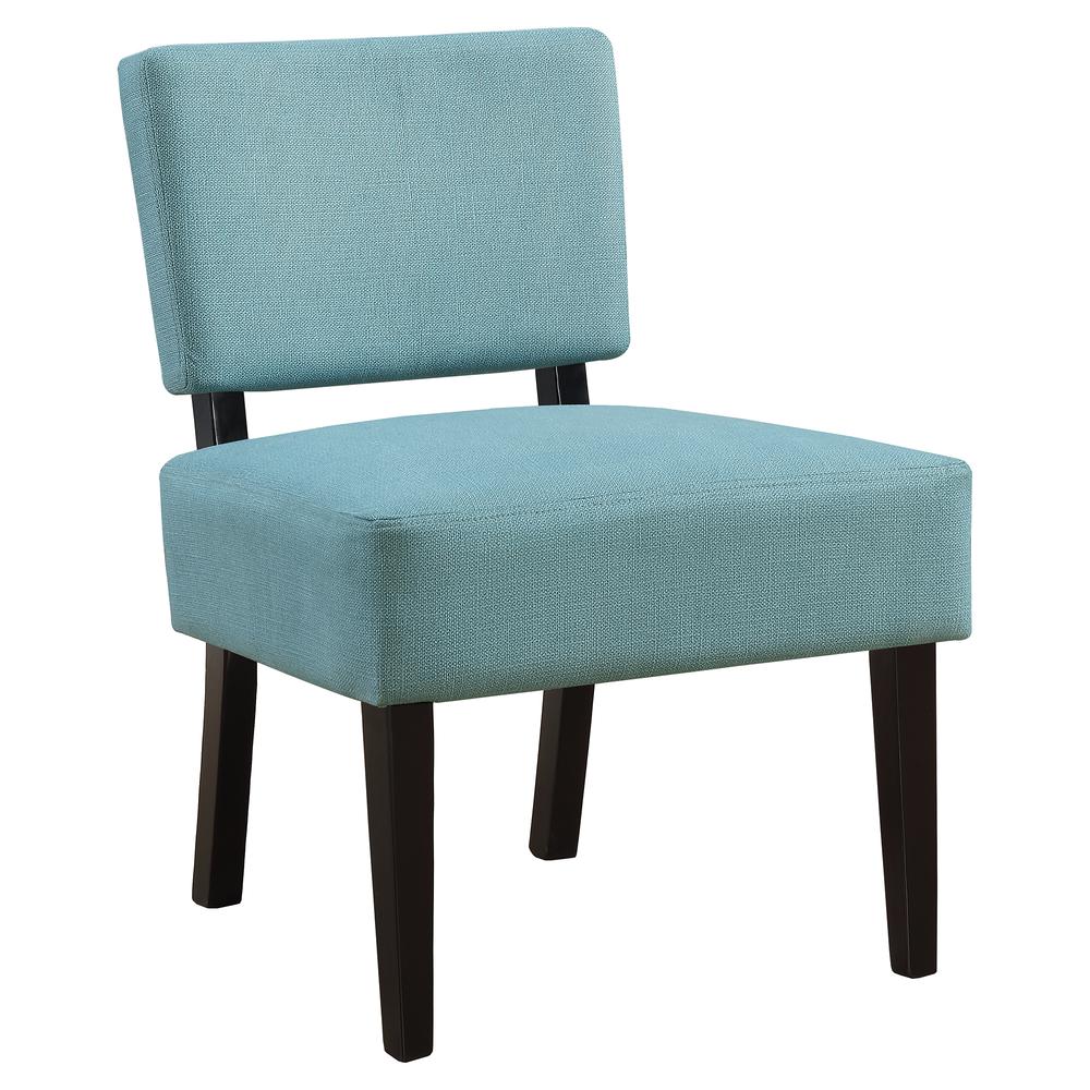 ACCENT CHAIR TEAL FABRIC   211 I8279 