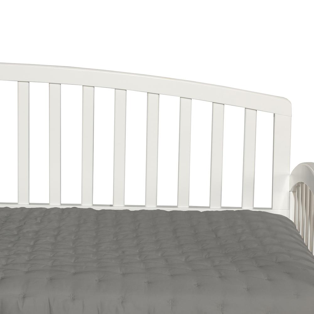 Carolina Daybed with Suspension Deck and Roll Out Trundle Unit, White. Picture 6