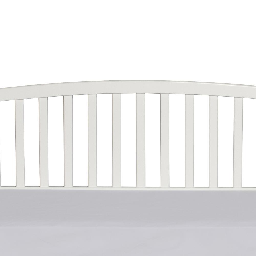 Carolina Daybed with Suspension Deck and Roll Out Trundle Unit, White. Picture 9