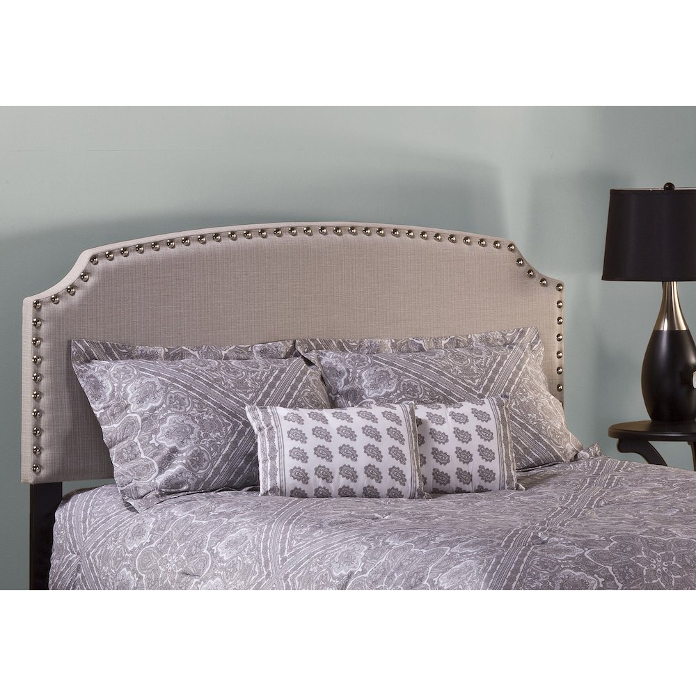 Lani Upholstered Headboard - Twin - Light Linen Gray - Headboard Frame Not Included. Picture 1