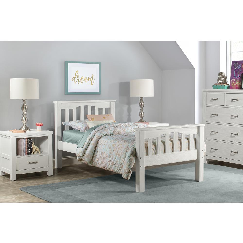 Highlands Haper Bed - Twin - White Finish. Picture 16
