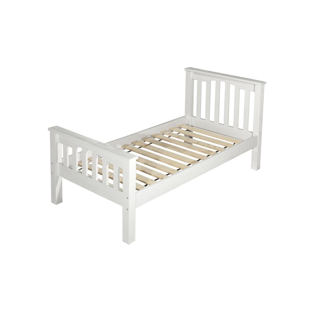 Highlands Haper Bed - Twin - White Finish. Picture 14