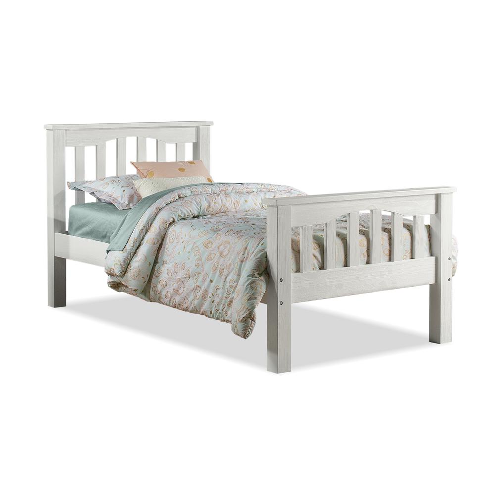 Highlands Haper Bed - Twin - White Finish. Picture 8