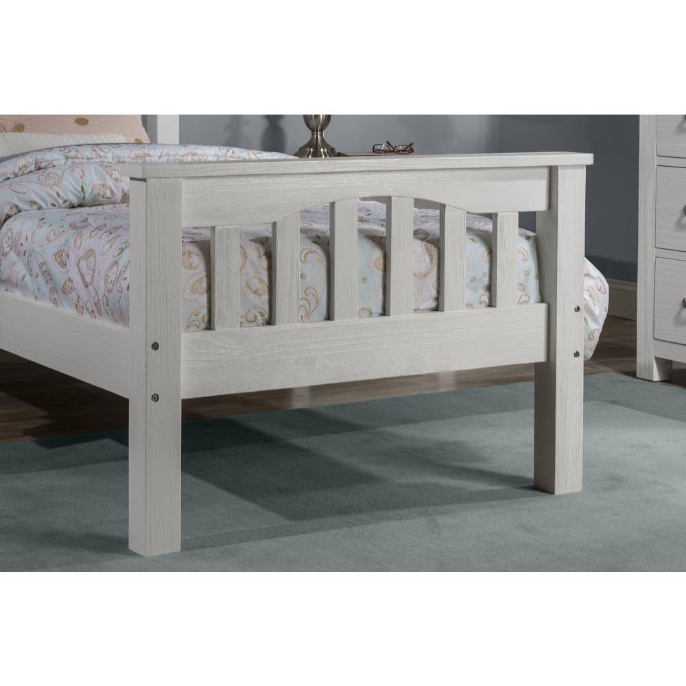Highlands Haper Bed - Twin - White Finish. Picture 4