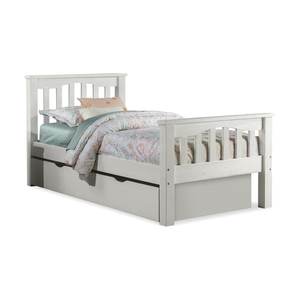 Highlands Haper Bed - Twin - White Finish. Picture 1