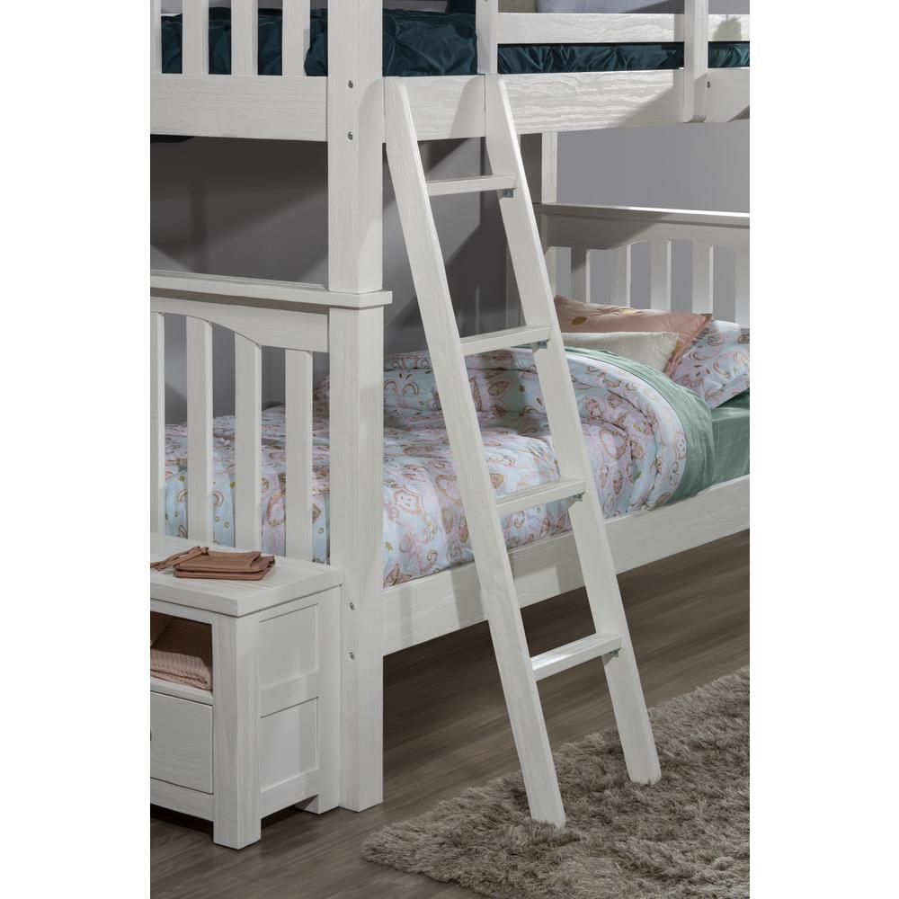 Highlands Haper Twin/Twin Bunk Bed - White Finish. Picture 15