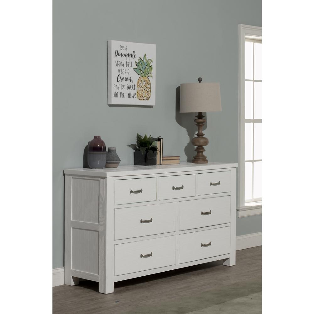 Hillsdale Kids and Teen Lake House Wood 8 Drawer Dresser, Stone. Picture 12