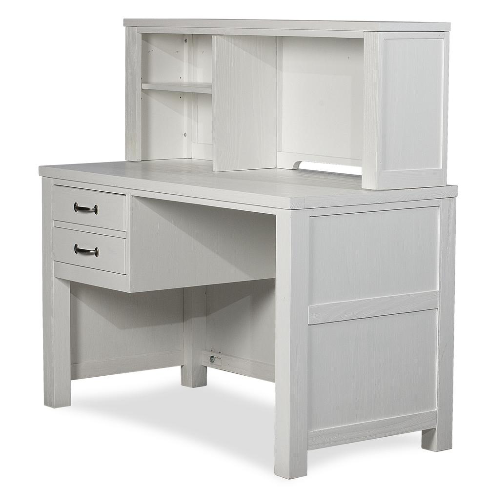 Hillsdale Kids and Teen Highlands Wood Desk with Hutch, White. Picture 6