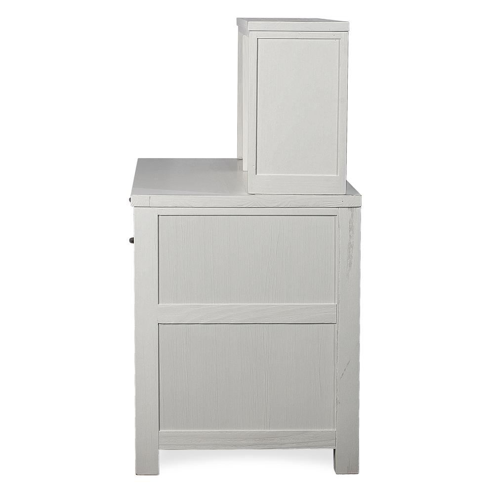 Hillsdale Kids and Teen Highlands Wood Desk with Hutch, White. Picture 5