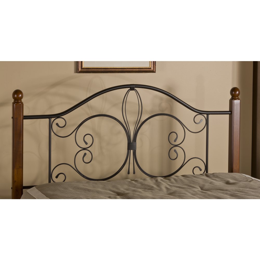Milwaukee Wood Post Headboard - Full/Queen - Headboard Frame Included. Picture 1