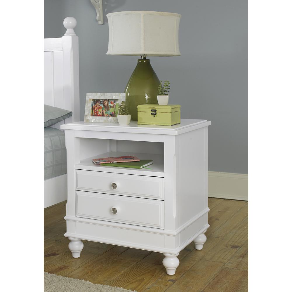LAKE HOUSE NIGHTSTAND WHITE. Picture 1