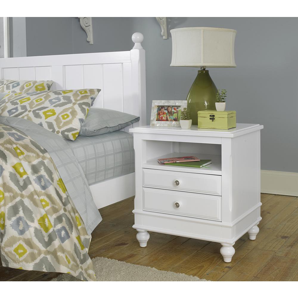 LAKE HOUSE NIGHTSTAND WHITE. Picture 2