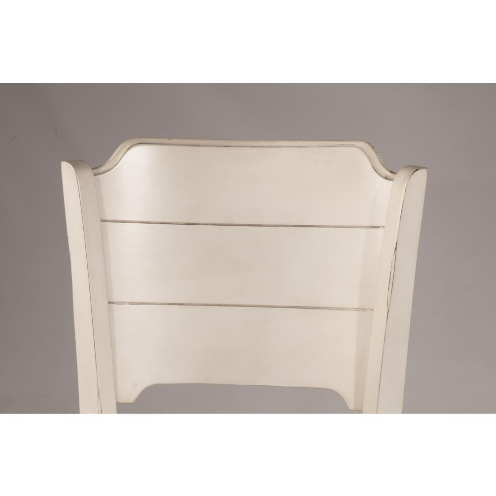 Clarion Swivel Counter Height Stool - Sea White Wood Finish. Picture 20