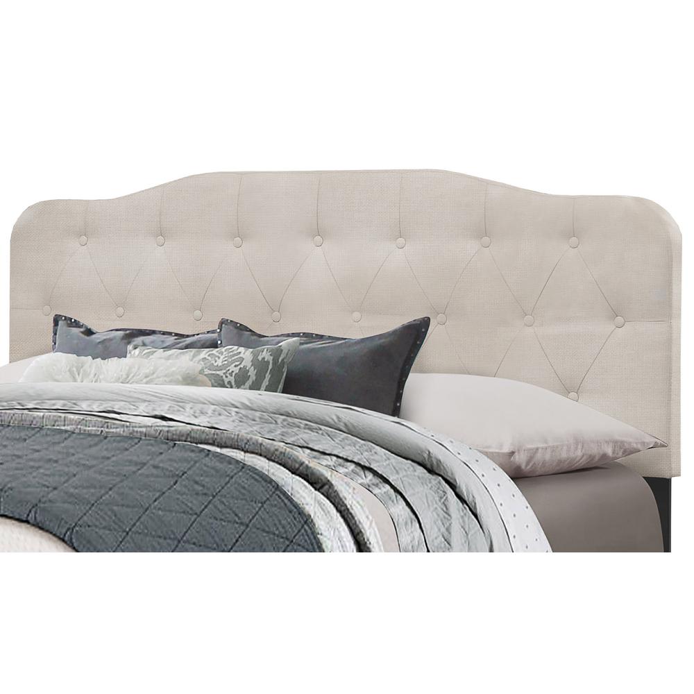 Nicole Full/Queen Upholstered Headboard, Fog. Picture 1