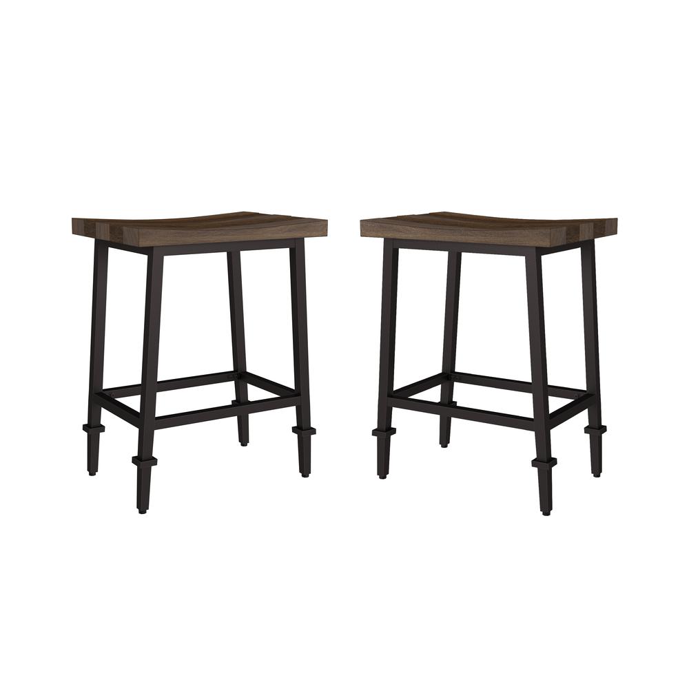 Trevino Backless Non-Swivel Counter Height Stool - Set of 2. Picture 5