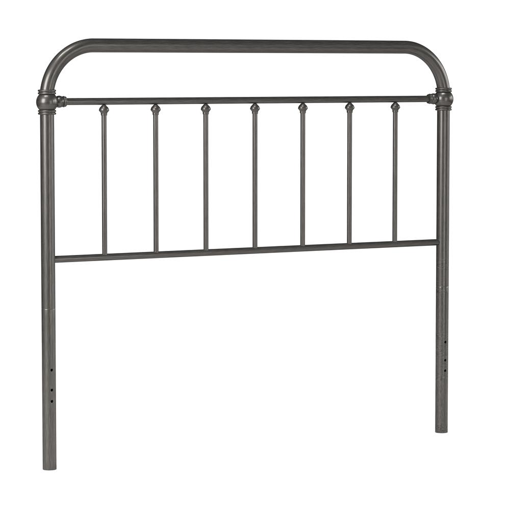 Kirkland Metal Full/Queen Headboard without Frame, Aged Pewter. Picture 5