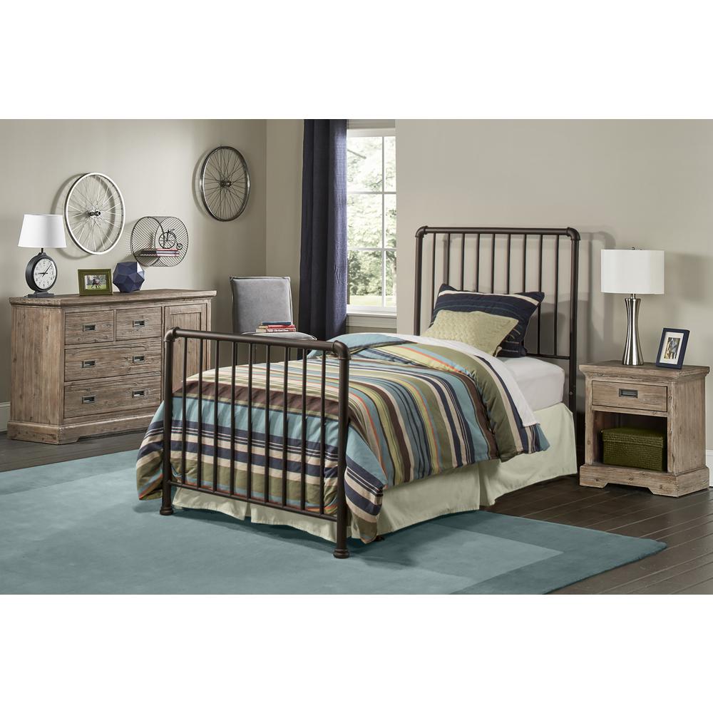 Brandi Bed Set - Twin - Bed Frame Included. The main picture.
