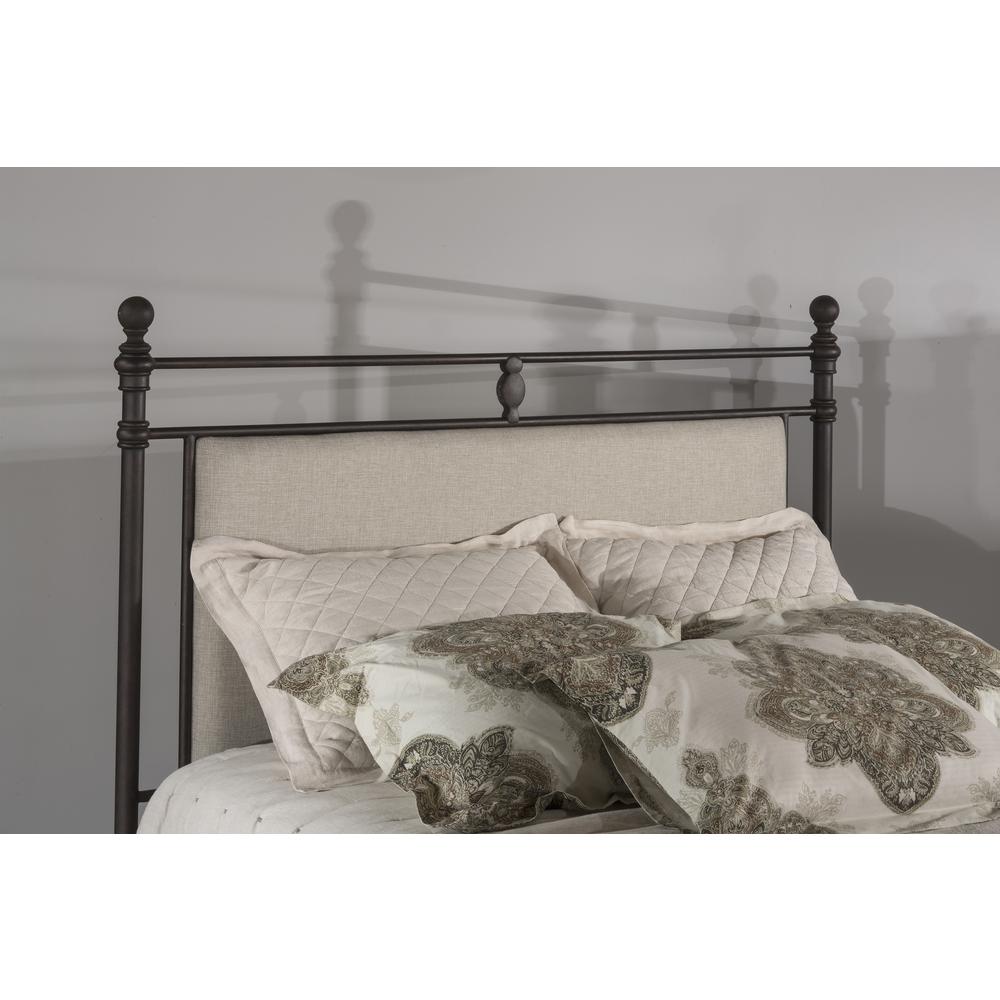 Ashley Bed - King - Metal Bed Rail Included. Picture 5