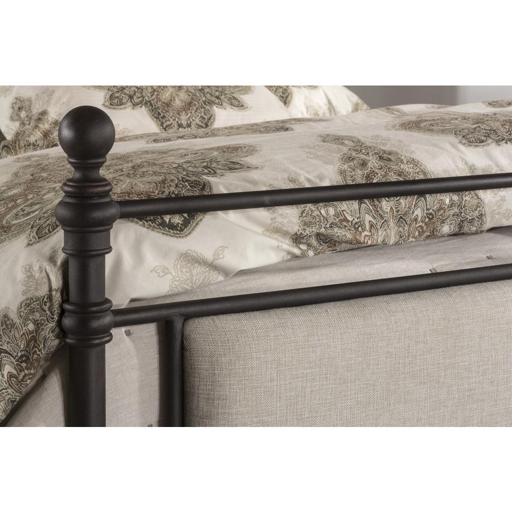 Ashley Bed - King - Metal Bed Rail Included. Picture 9