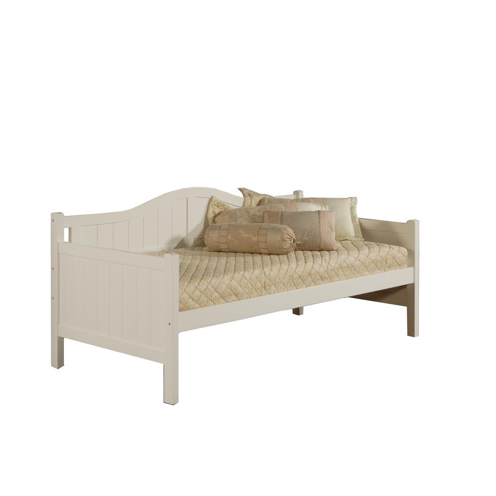 Staci Wood Twin Daybed, White. Picture 1