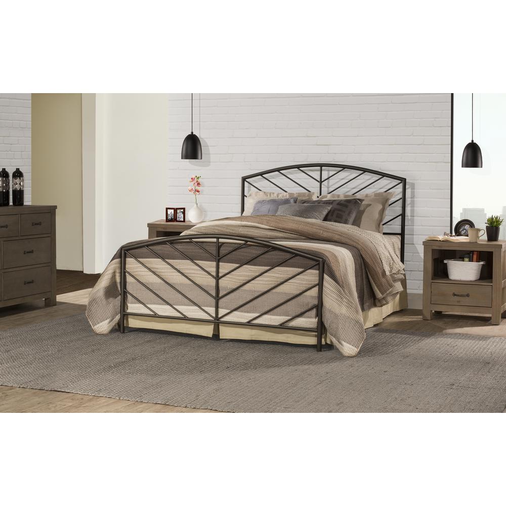 Essex Bed Set - Full - Metal Bed Frame Included. Picture 7