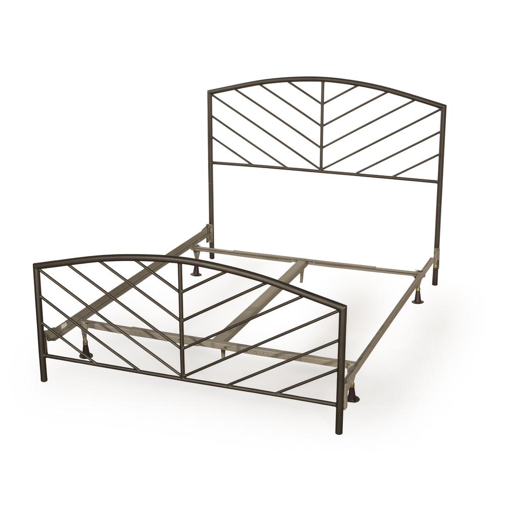 Essex Bed Set - Full - Metal Bed Frame Included. Picture 3