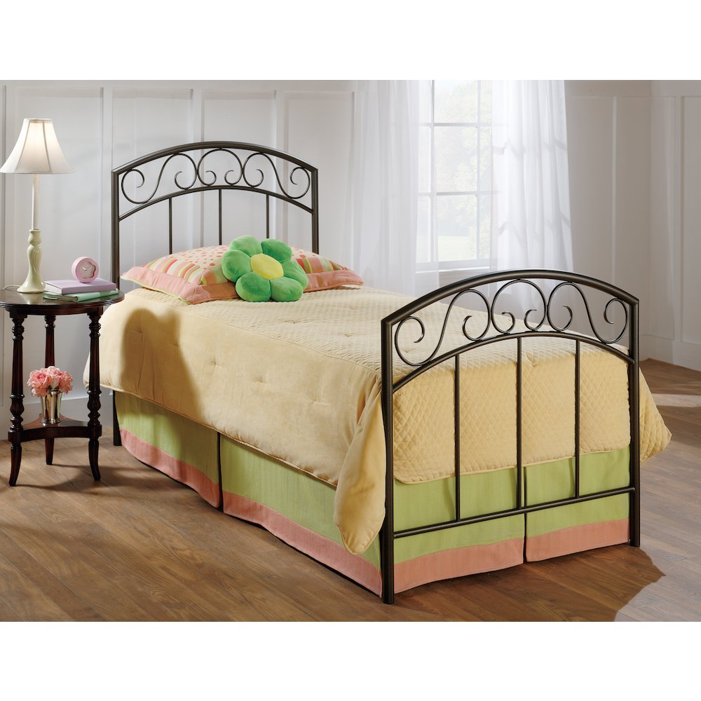 Wendell Bed Set - Twin - w/Rails. Picture 3
