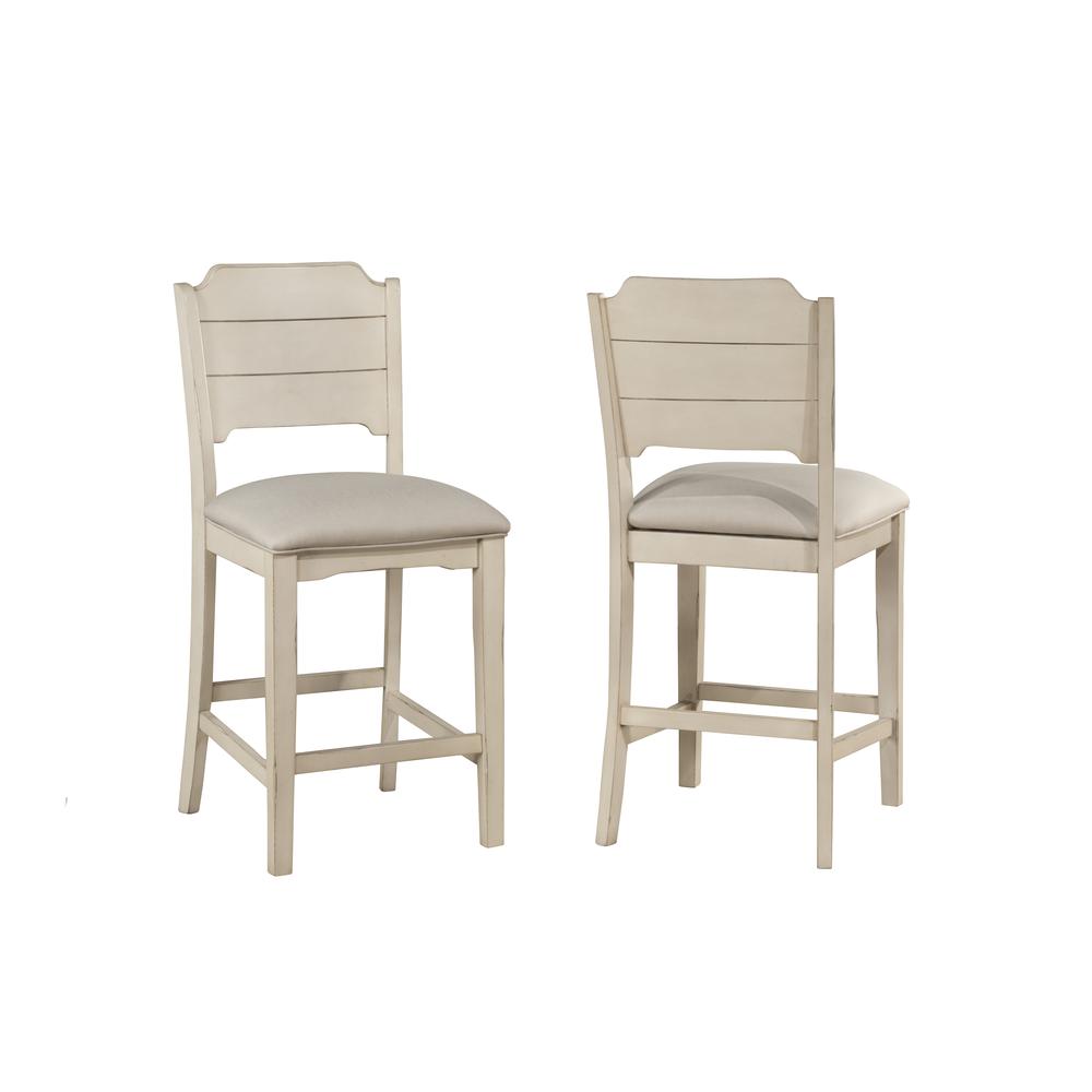Clarion Non-Swivel Open Back Counter Height Stool - Set of 2. Picture 5