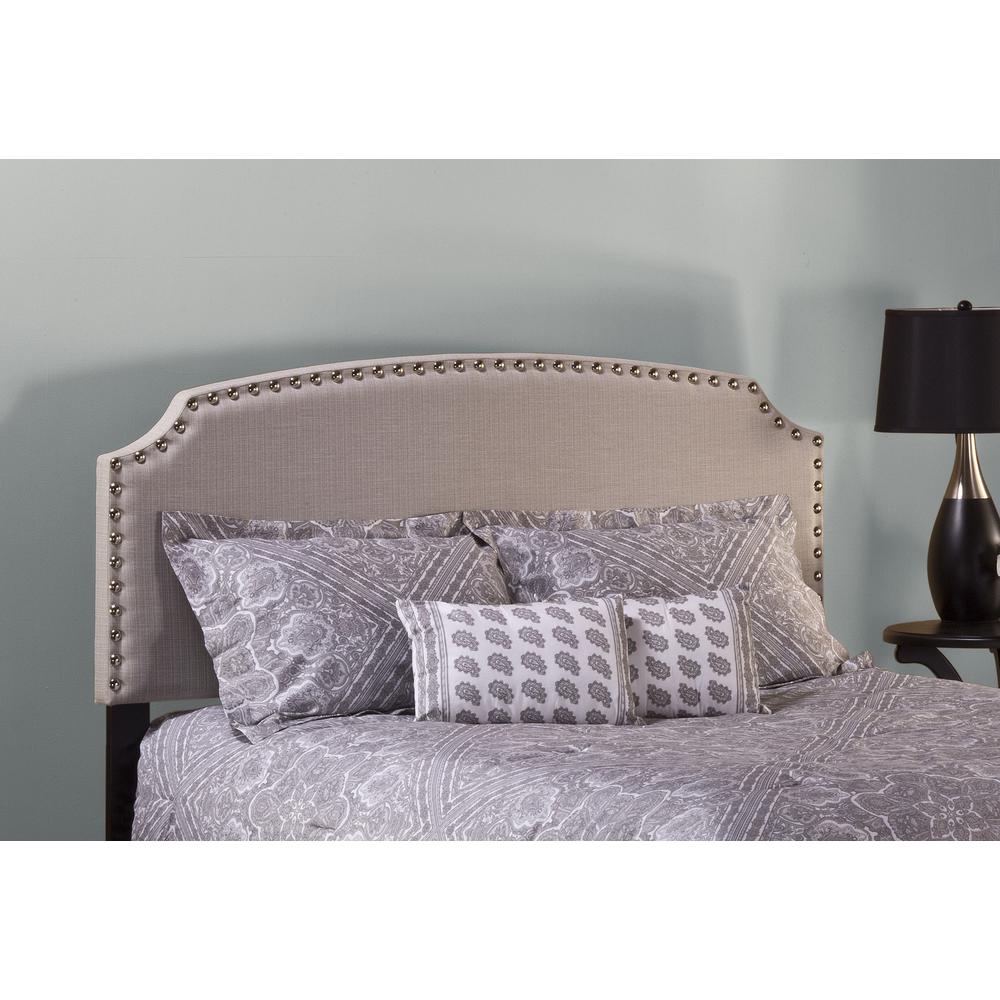 Lani Upholstered Headboard - Twin - Light Linen Gray - Headboard Frame Not Included. Picture 4