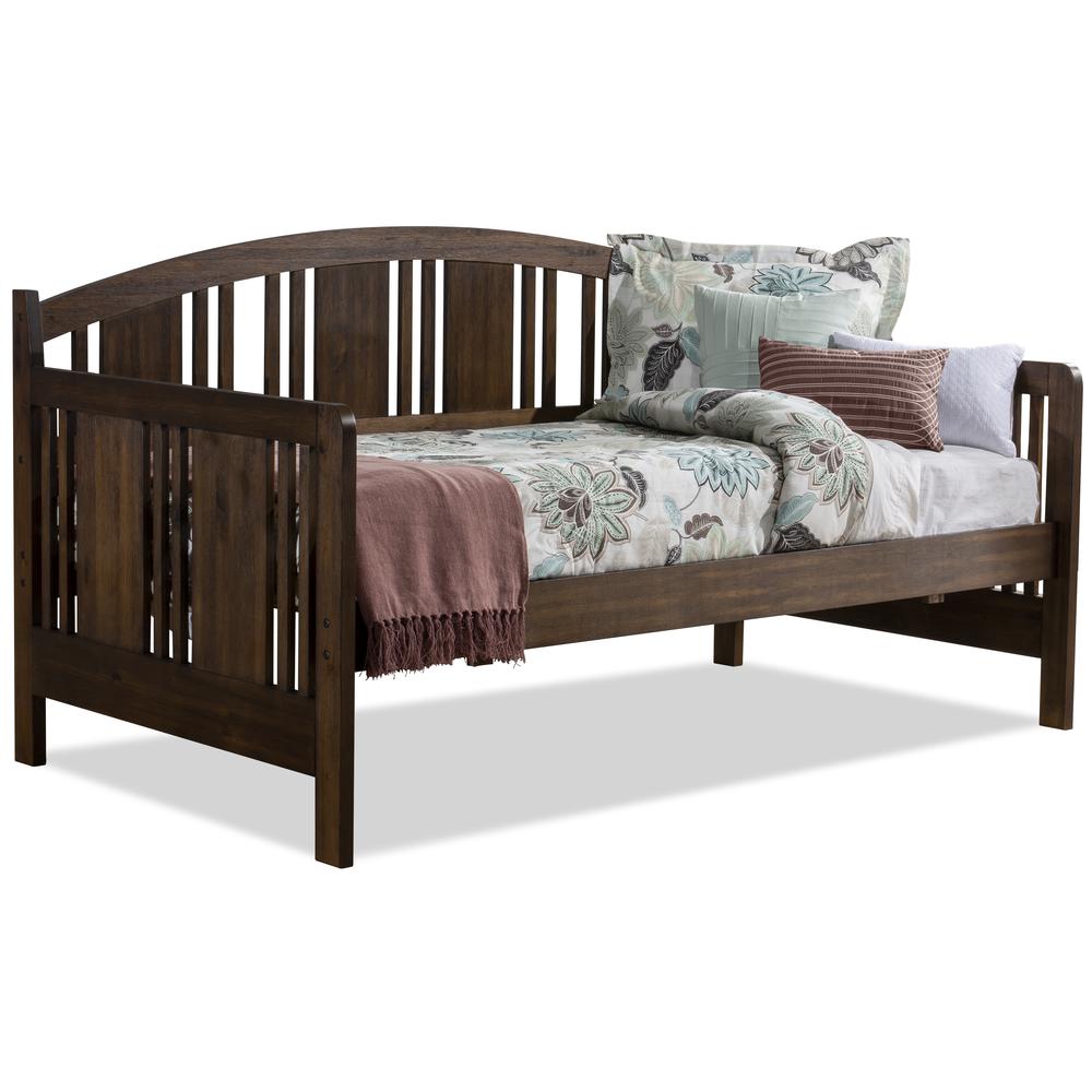 Dana Wood Twin Daybed, Brushed Acacia. Picture 1