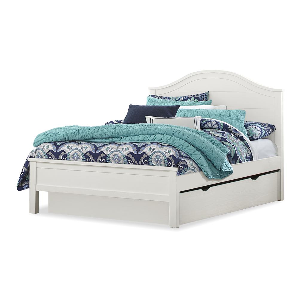 Lake House Payton (Arch) Twin Bed with Trundle - Stone. Picture 1