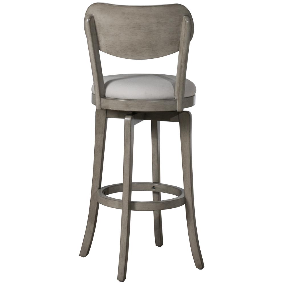 Sloan Swivel Counter Height Stool, Aged Gray. Picture 3
