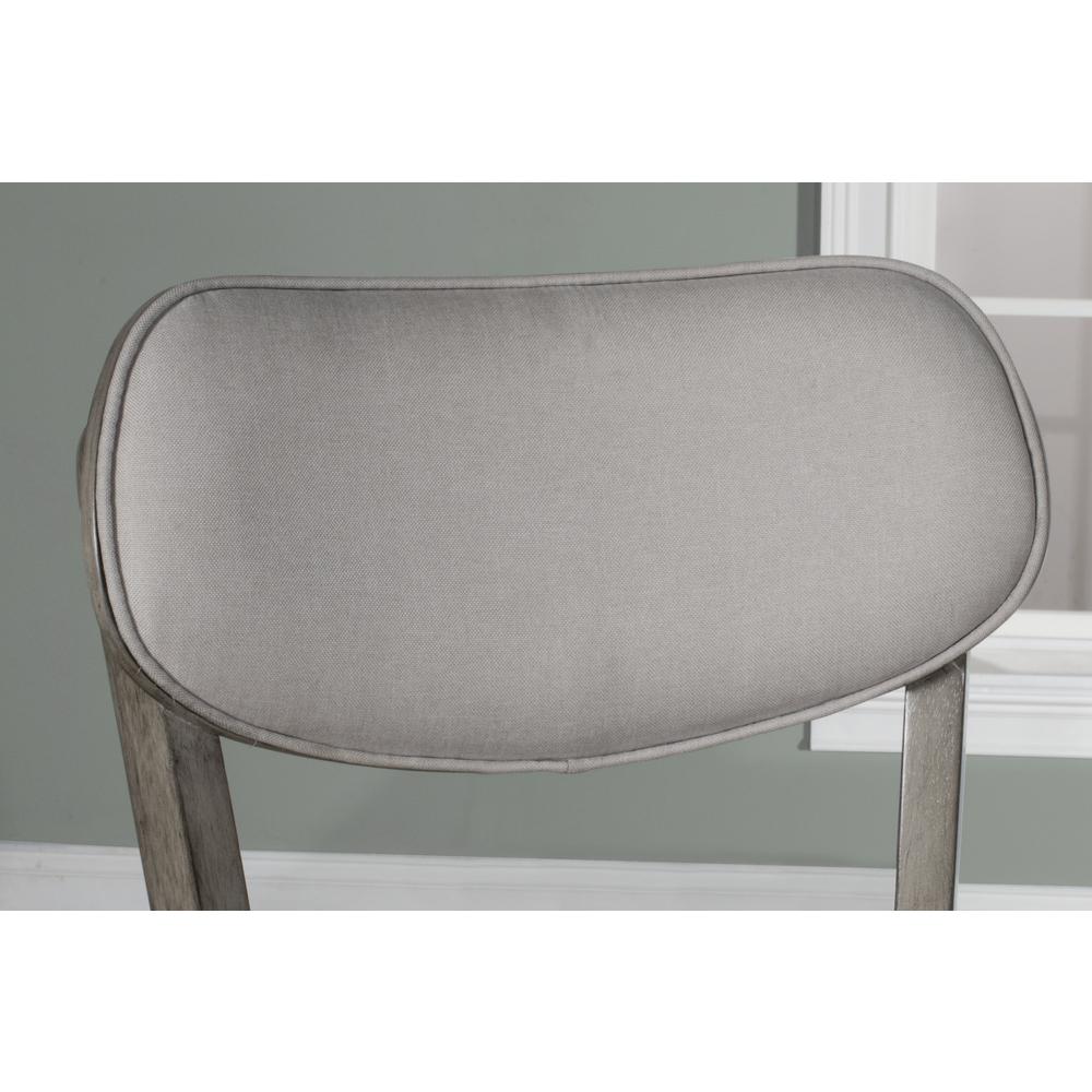 Sloan Swivel Bar Height Stool, Aged Gray. Picture 4