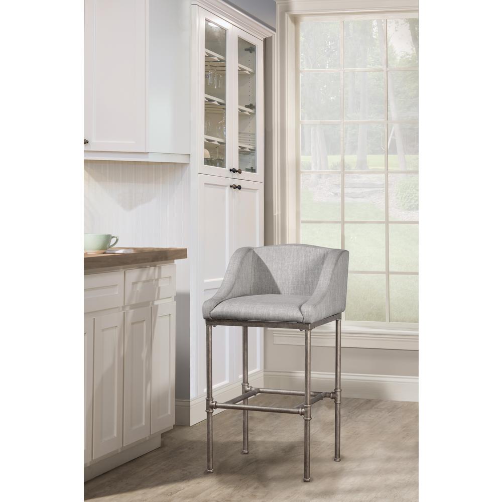 Dillon Non-Swivel Bar Height Stool. Picture 2