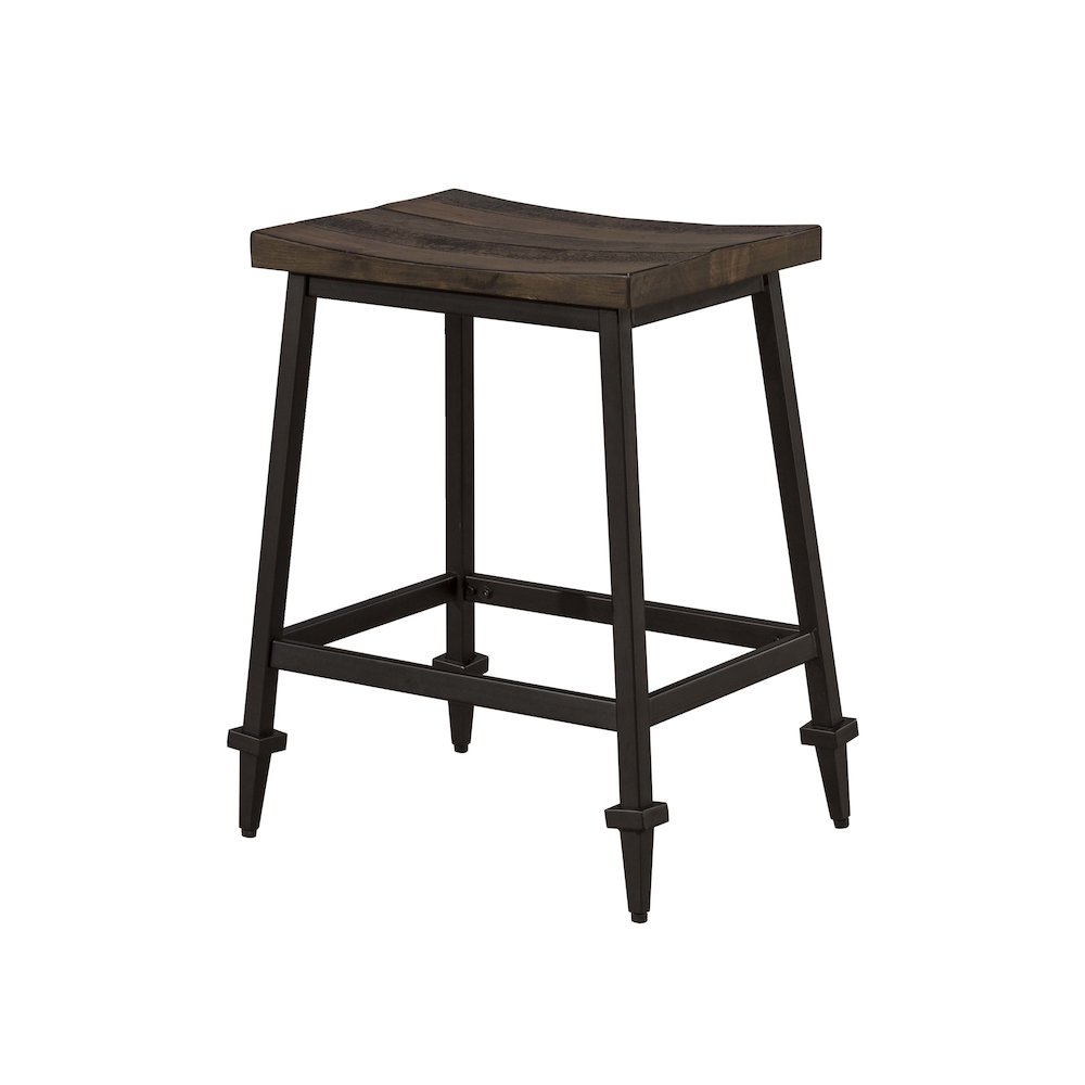 Trevino Backless Non-Swivel Counter Height Stool - Set of 2. Picture 1