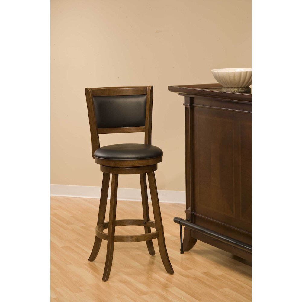 Dennery Swivel Bar Height Stool. Picture 2