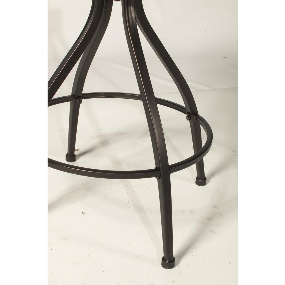Worland Adjustable Swivel Backless Stool. Picture 5