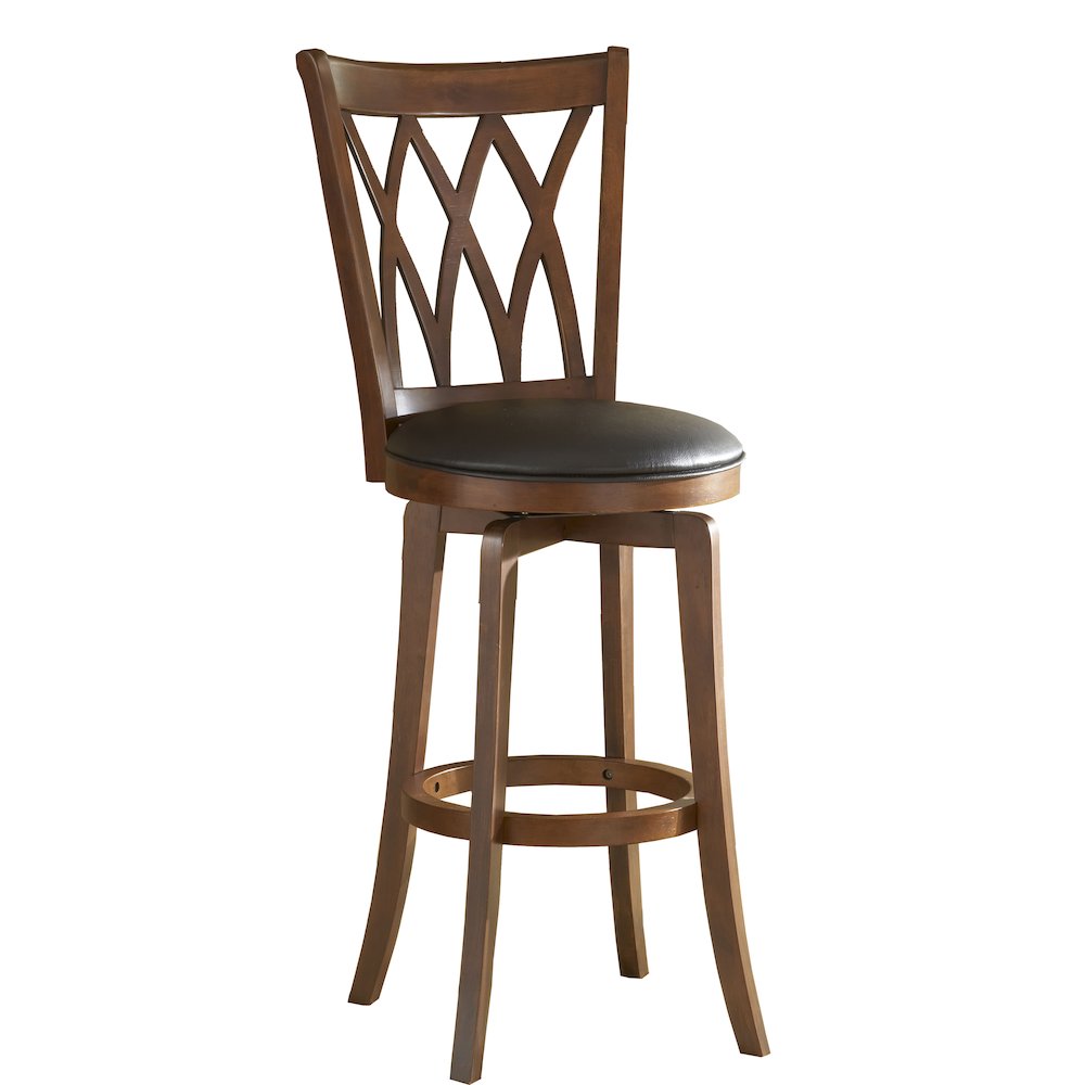 Mansfield Swivel Bar Height Stool. Picture 1