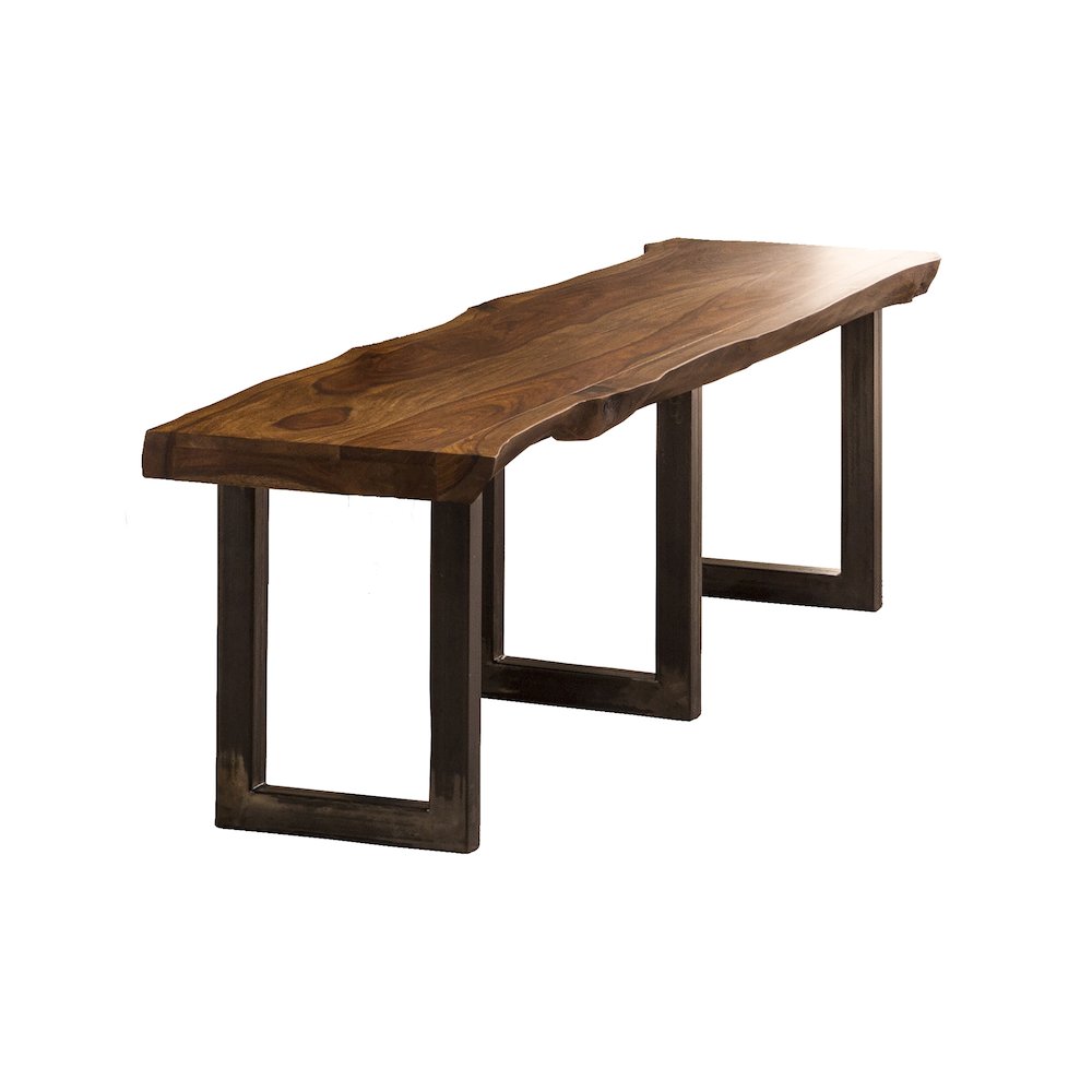 Emerson Bench - Natural Sheesham. Picture 1