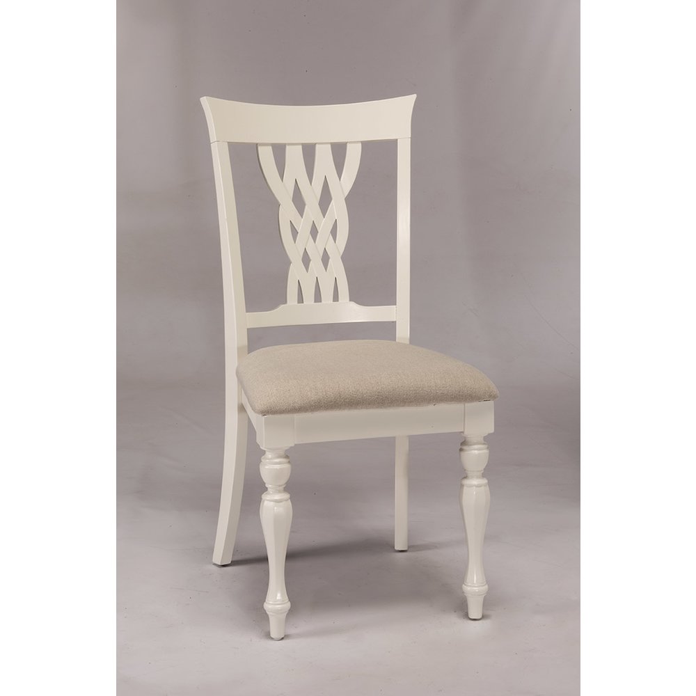 Embassy Dining Chair - Set of 2 - White. Picture 1
