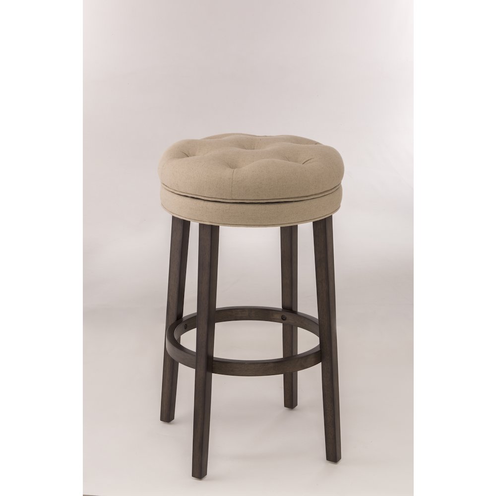 Krauss Backless Swivel Counter Height Stool. Picture 2