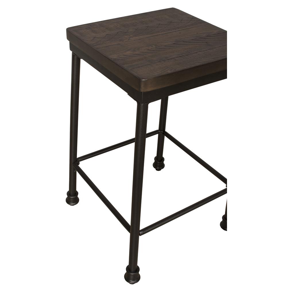 Castille Non-Swivel Backless Counter Height Stool. Picture 1