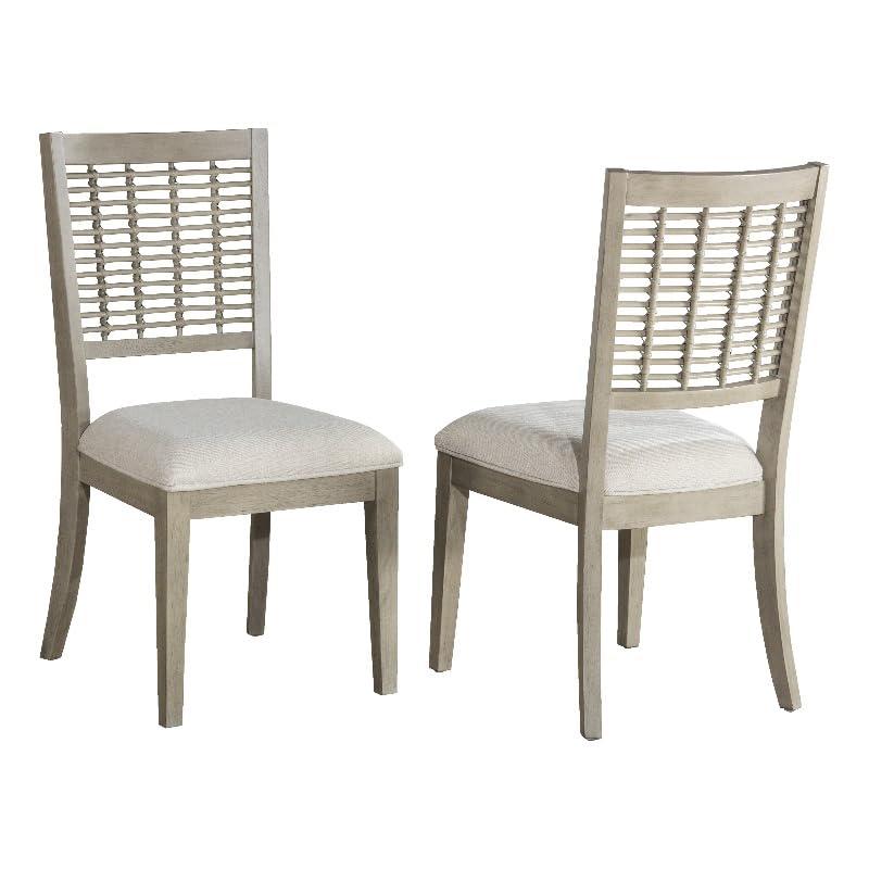 Ocala Wood Dining Chair, Set of 2, Sandy Gray. Picture 1