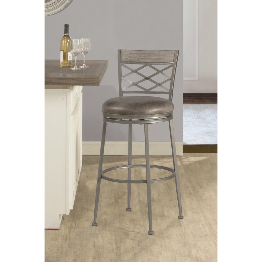 Hutchinson Swivel Bar Height Stool. Picture 2