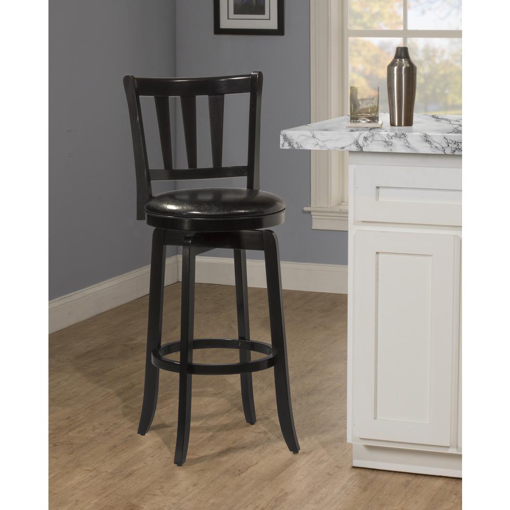 Presque Isle Swivel Bar Height Stool. Picture 2
