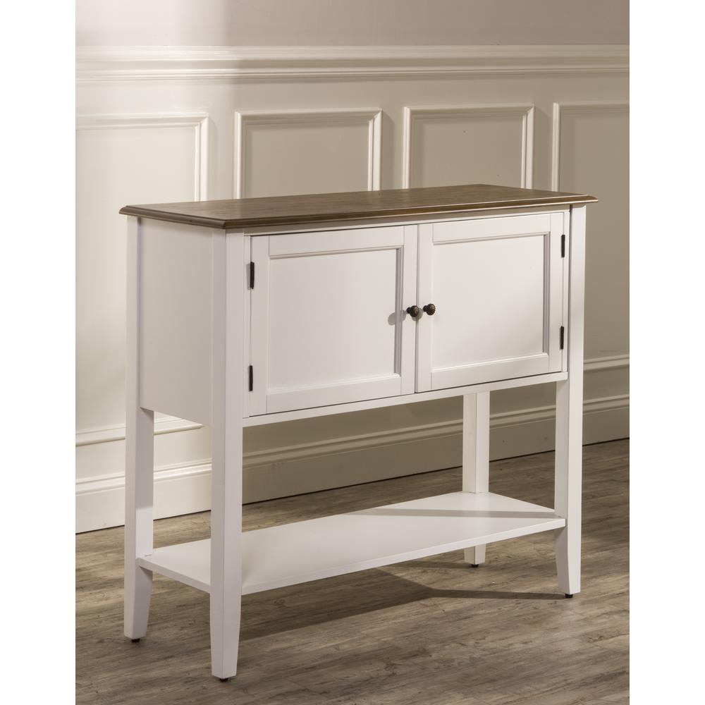 Bayberry Wood Server, White. Picture 4