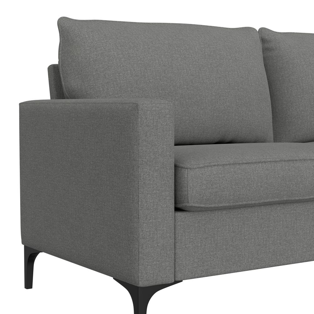 Alamay Upholstered Sofa, Smoke. Picture 7
