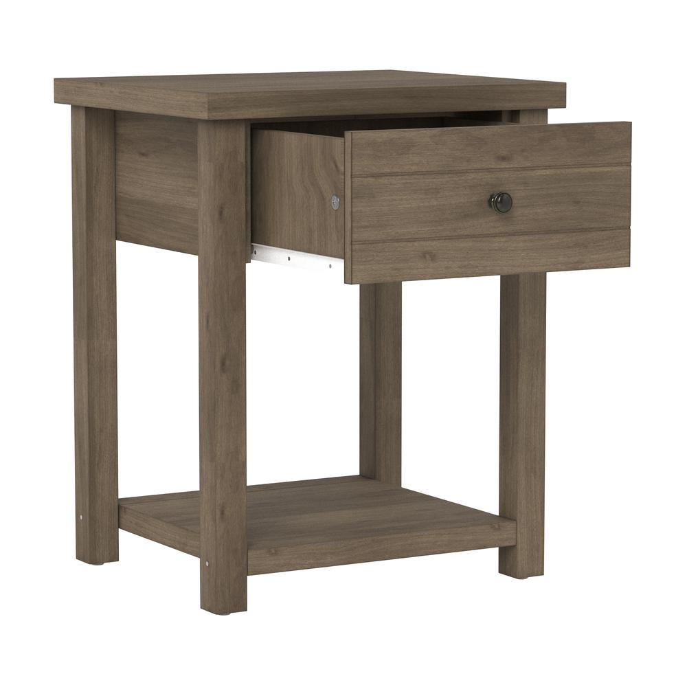 Harmony Wood Accent Table, Set of 2, Knotty Gray Oak. Picture 5
