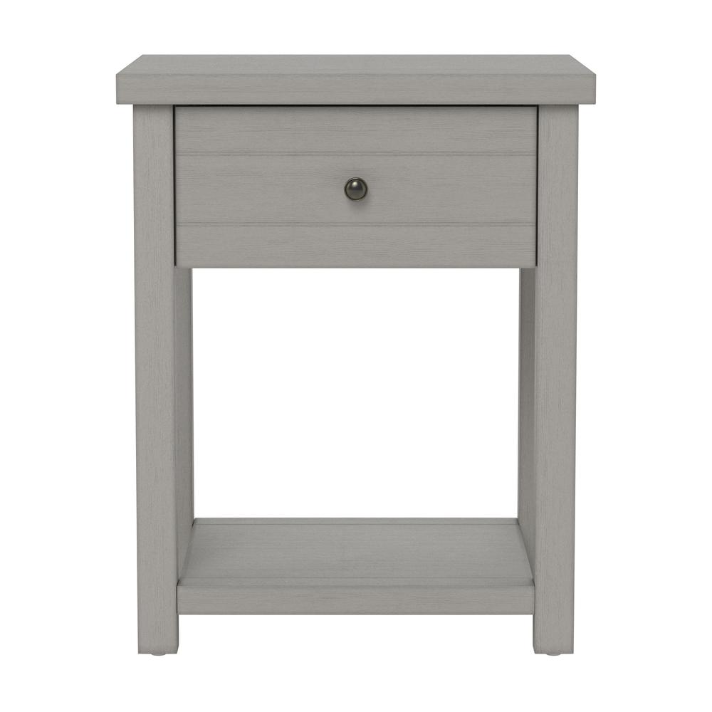 Living Essentials by Hillsdale Harmony Wood Accent Table, Set of 2, Gray. Picture 2