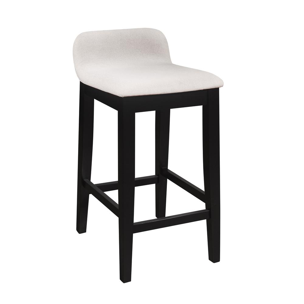 Maydena Counter Height Stool, Black. Picture 1